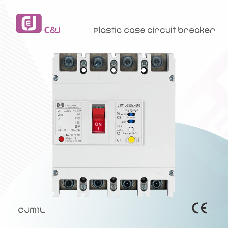 China CE Certification Mccb Molded Case Circuit Breaker Factory