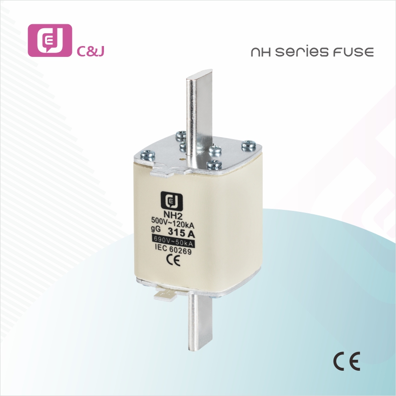 China NH2 Bolt connecting fast fuse switch Square Ceramic China NH2 Bolt connecting fast fuse switch Square Ceramic