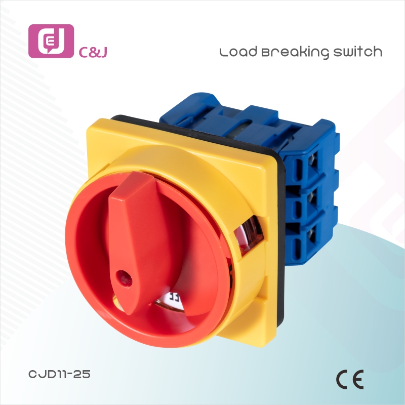 China CJD11-25 2 Positions 6 terminals 25A Change-over switch