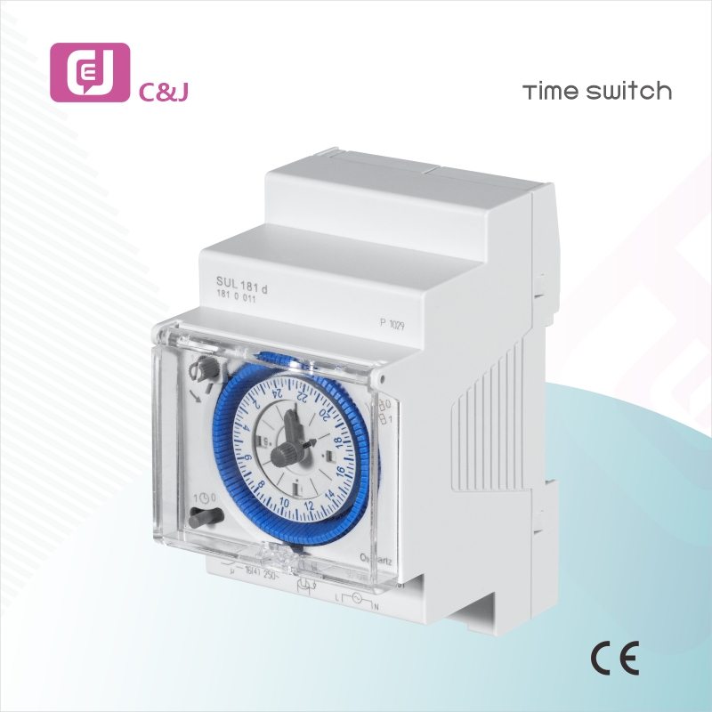 Daily Timer Ac China Sul180d 24h DIN Rail Electronic Mechanical Timer 15 Min Daily ...